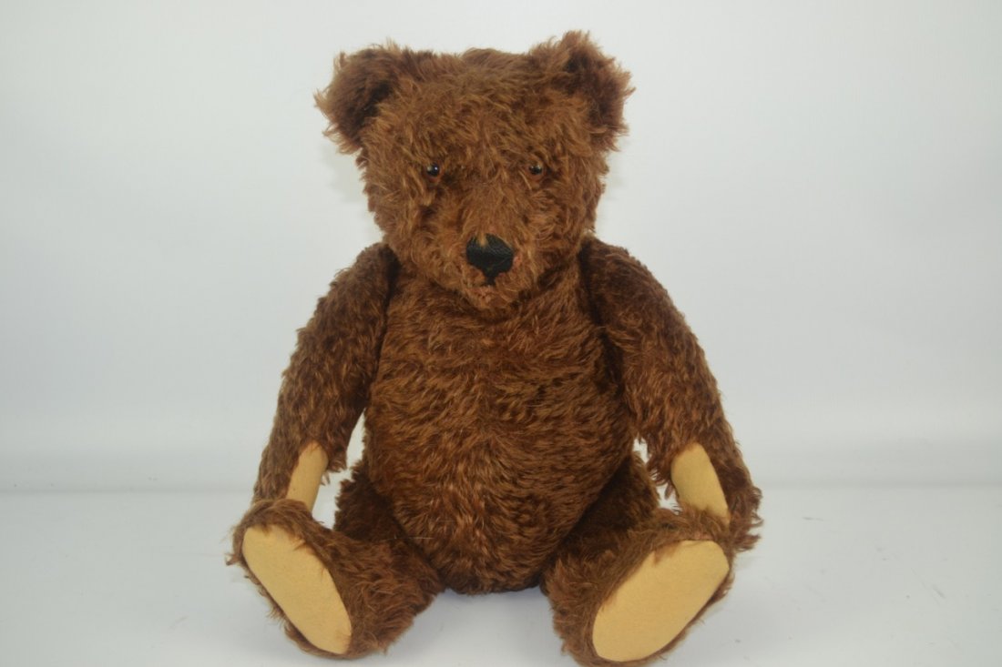 Antique Jointed Mohair Teddy Bear (1 of 6)