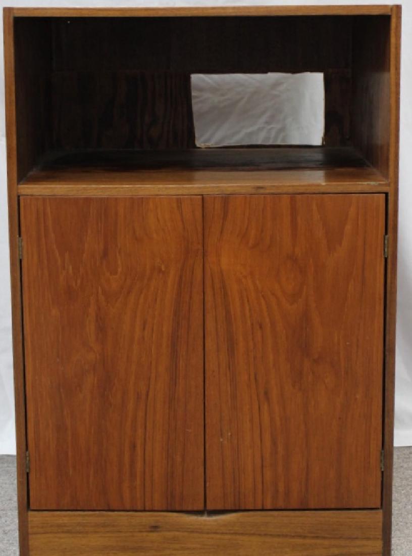 Mixed Wood 2-Door Cabinet (1 of 2)