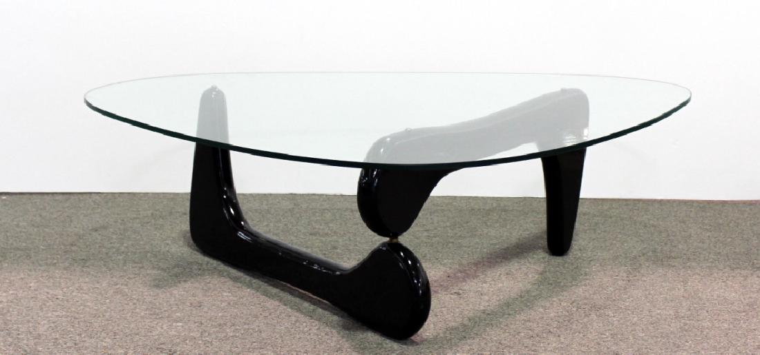 Noguchi Style Mid -Century Modern Glass Table (1 of 3)