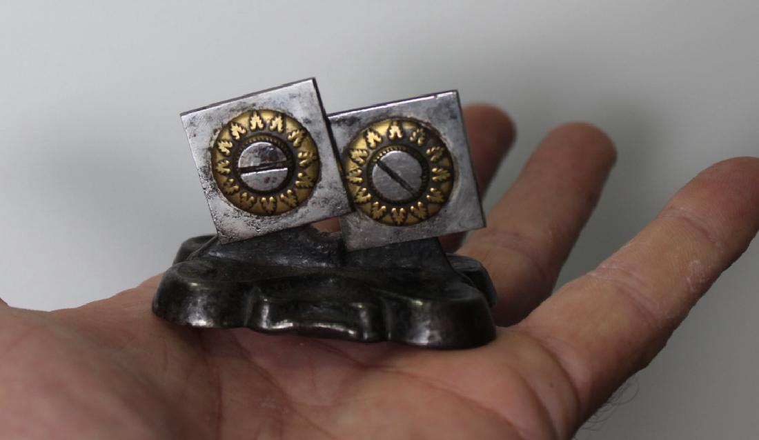 Sissor Sharpener - 1800's: Hand cut screw heads