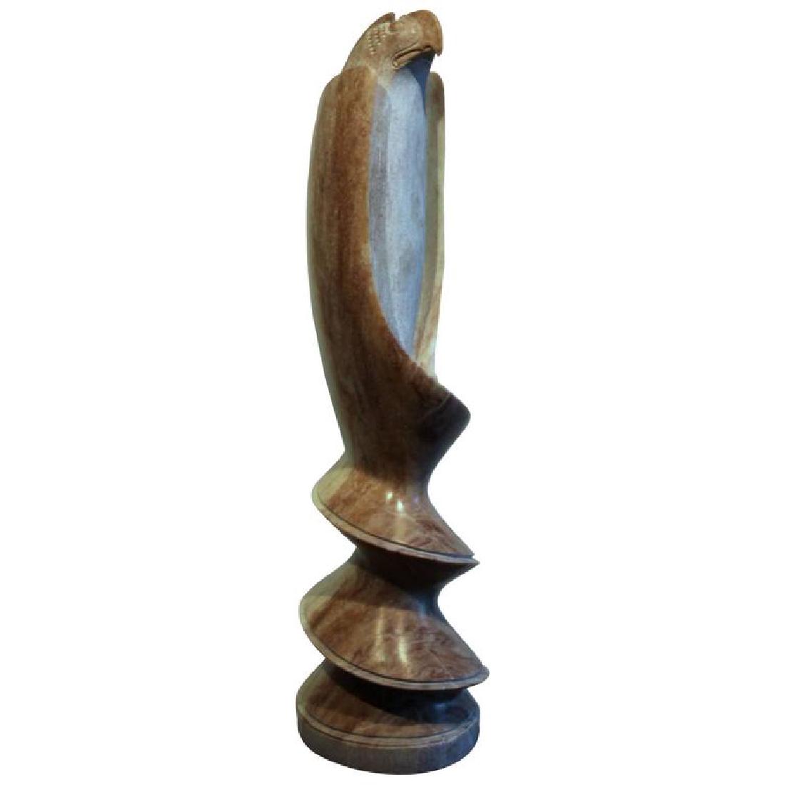 Tall Bald Eagle Soapstone Sculpture (1 of 6)