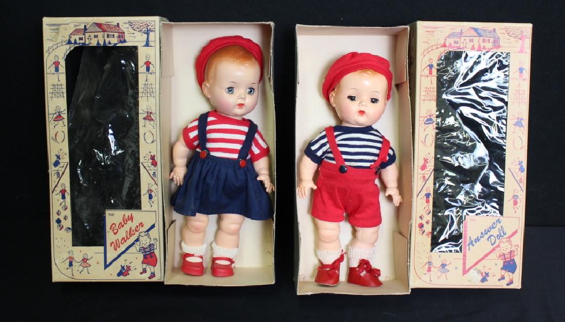 2 Vintage Hard Plastic Dolls in Org. Boxes (1 of 4)