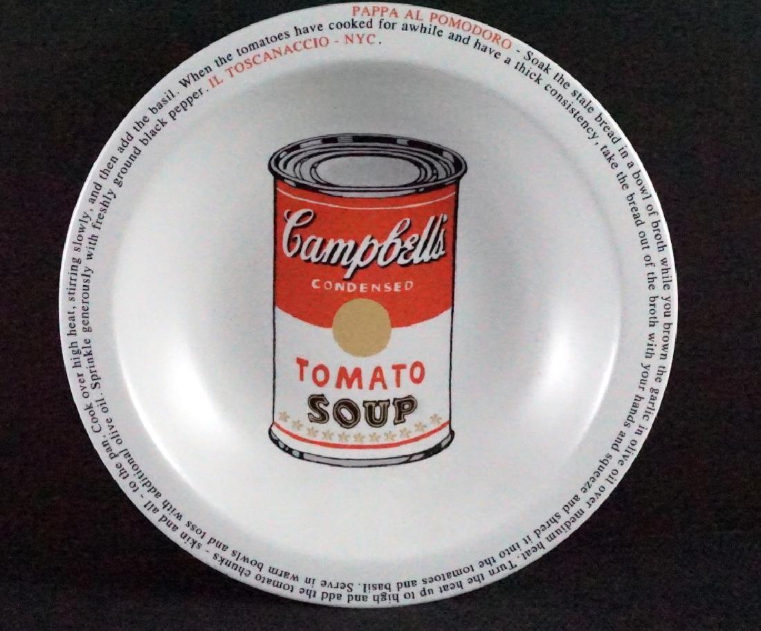 Mike Bidlo Campbell Soup Dish Not Andy Warhol (1 of 2)