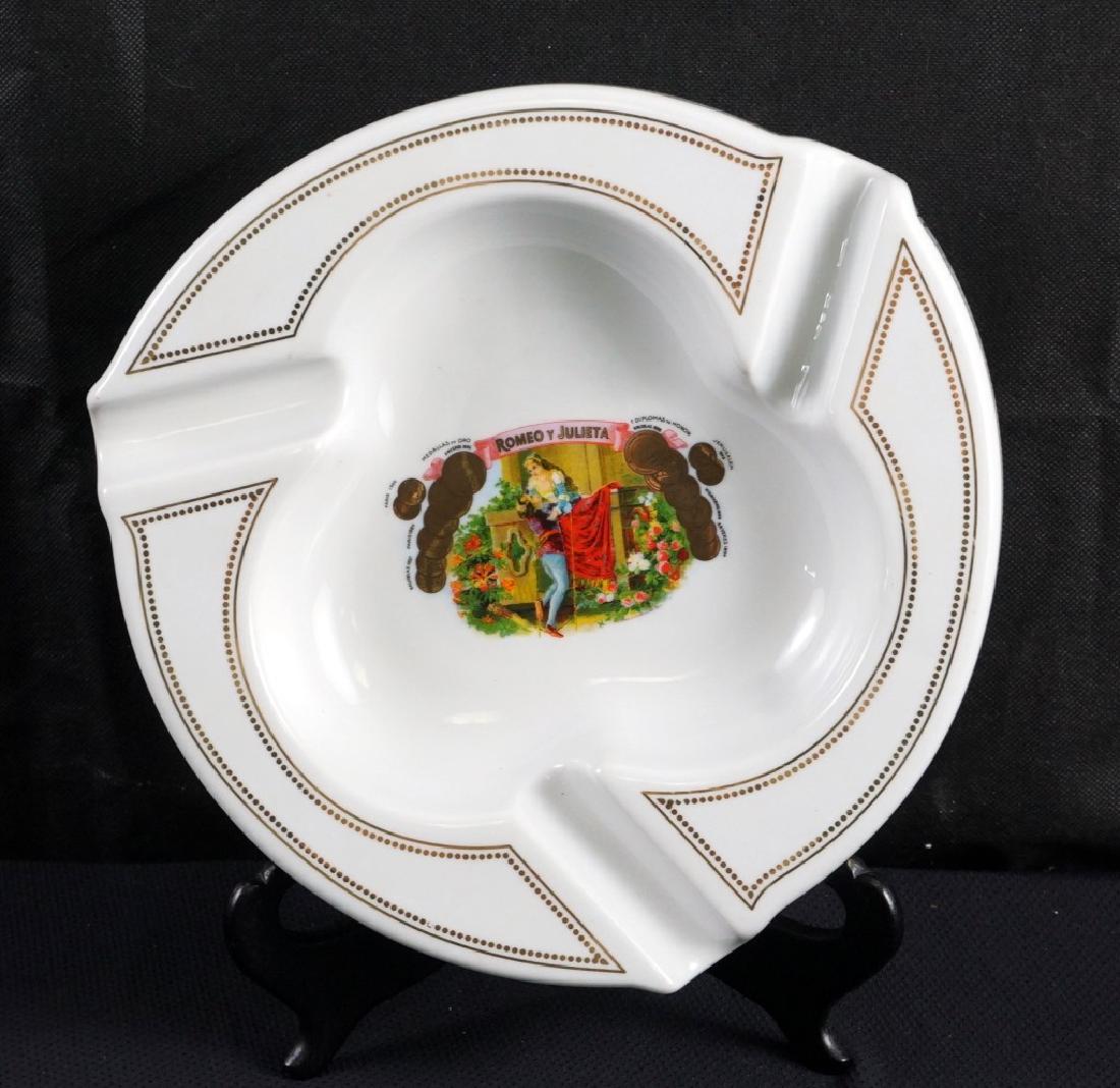 Classic Romeo & Juliet Porcelain Cigar Ashtray (1 of 4)