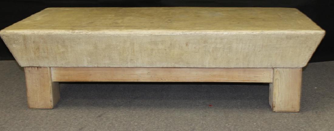 Coffee Table, Wood Base with Composite Top (1 of 5)