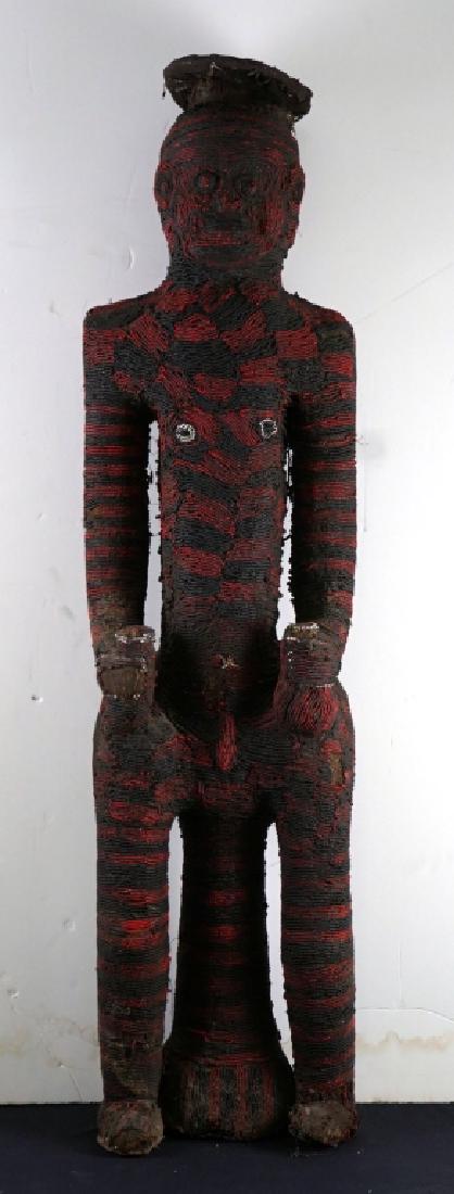 Bamileke Beaded African Figure Andy Warhol Collection (1 of 10)