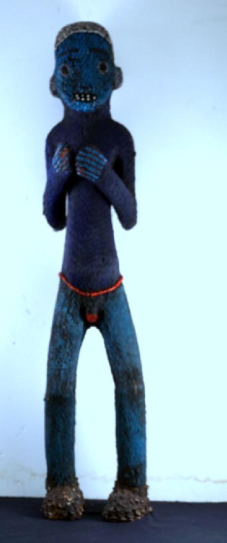 Bamileke Beaded African Figure Andy Warhol Collection (1 of 10)