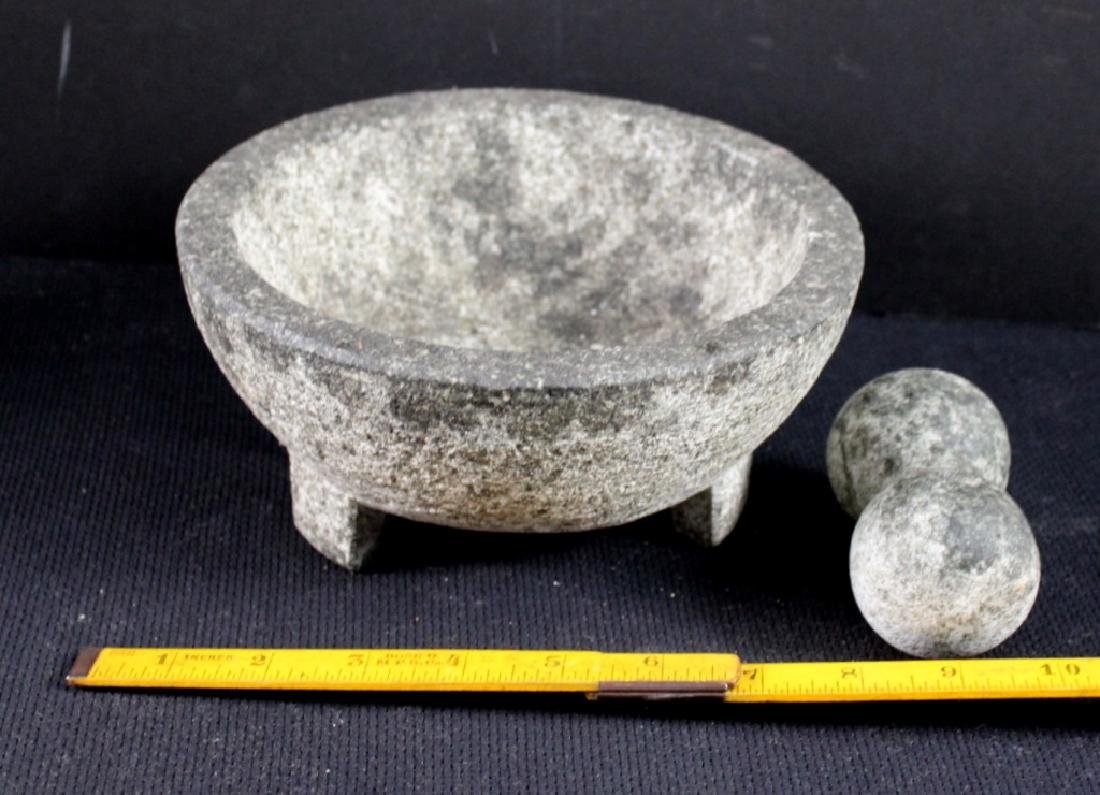 Brazilian Stone  Mortar Pestle (1 of 3)