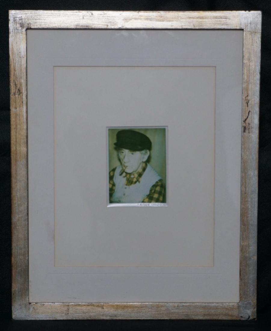 Andy Warhol, 'Man Ray' Polaroid Fred Hughes Estate (1 of 4)