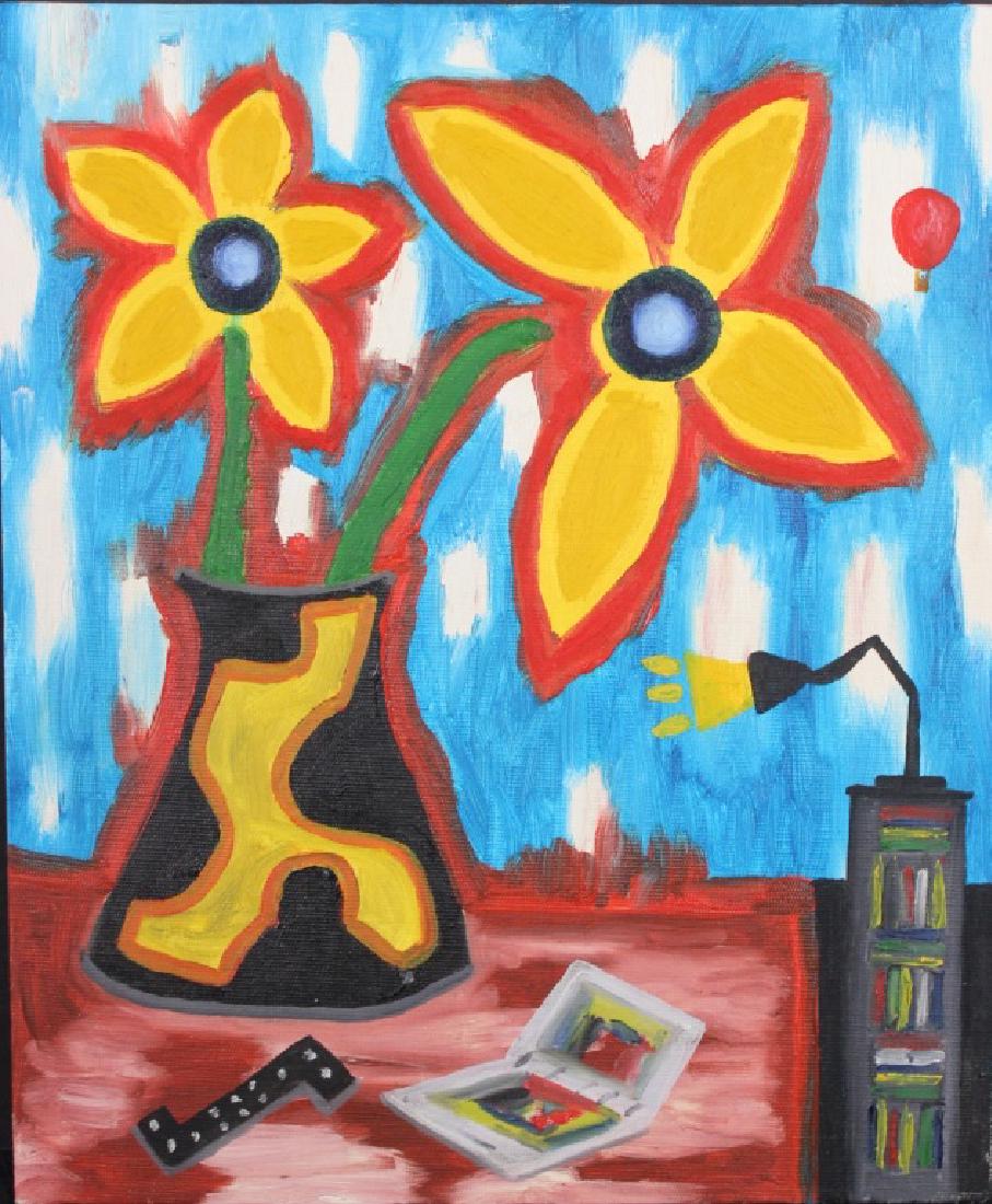 Roger Pedrick Mouth Artist (b.1956) "Flowers" (1 of 3)