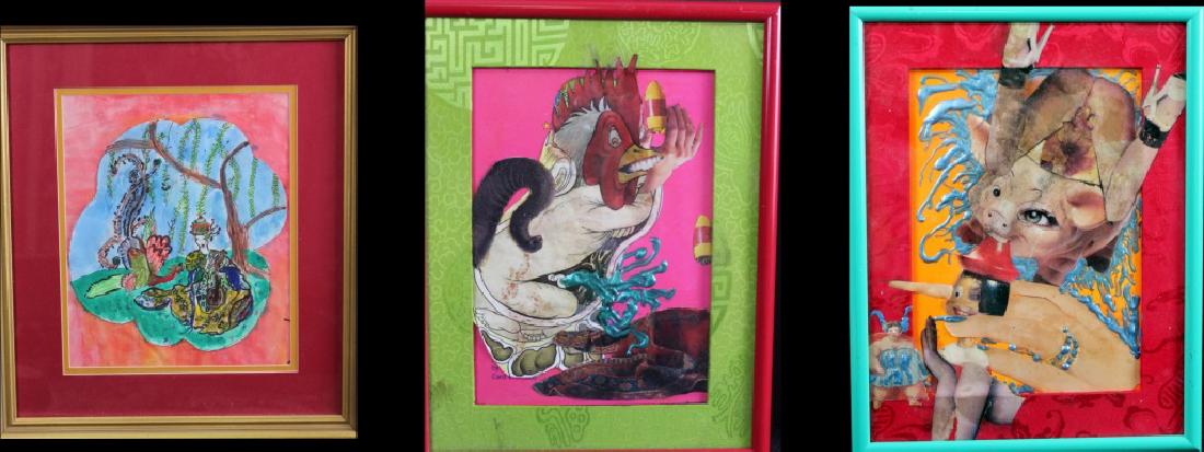 Tama Janowitz Original Artwork Mixed Media (3) (1 of 6)