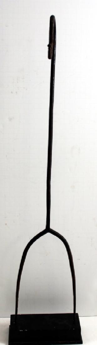 Found Objects Art  Primitive Fork Figure Sculpture (1 of 5)