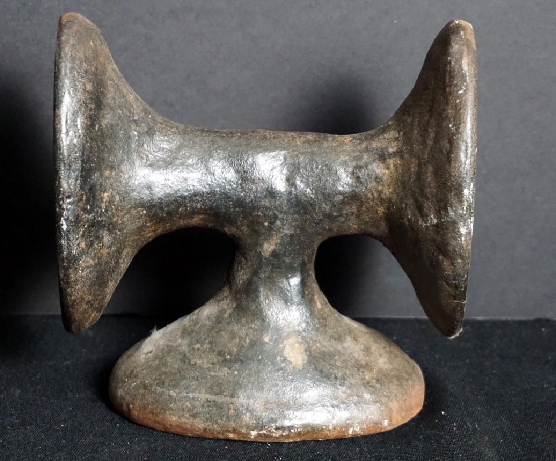 Found Objects Art Iron Cleat Sculpture Signed (1 of 6)