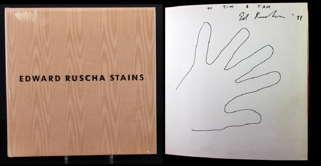 Edward Ruscha (b.1937) Drawing in Book & Photo (1 of 4)