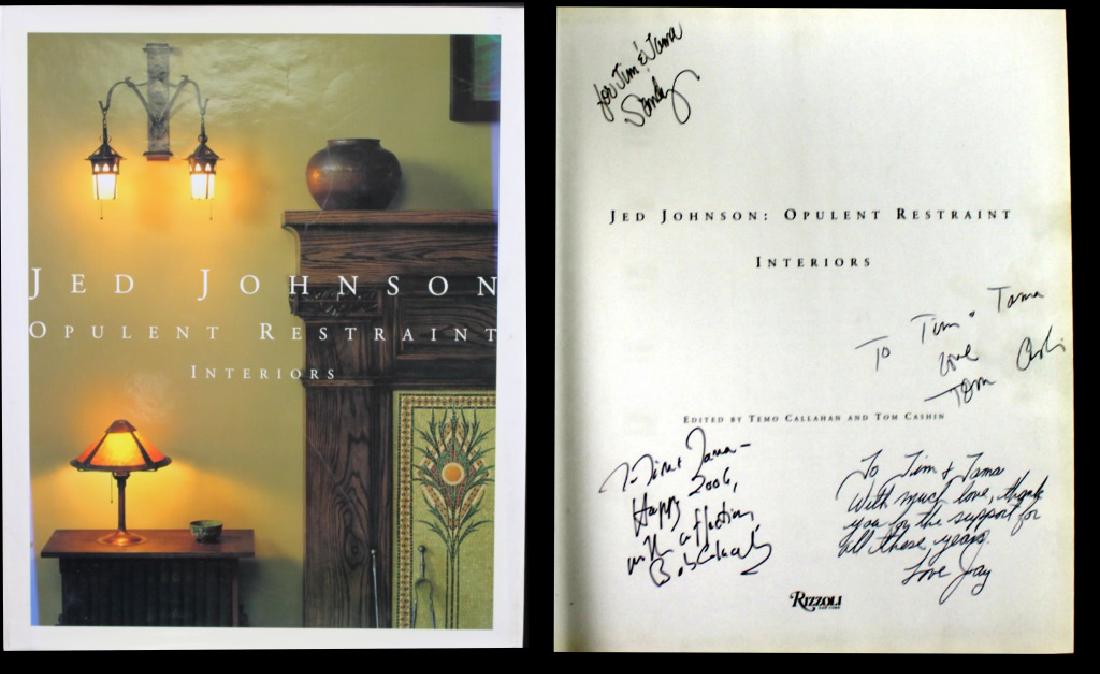 Jed Johnson Signed Book Cushin, Johnson, Colacello (1 of 4)
