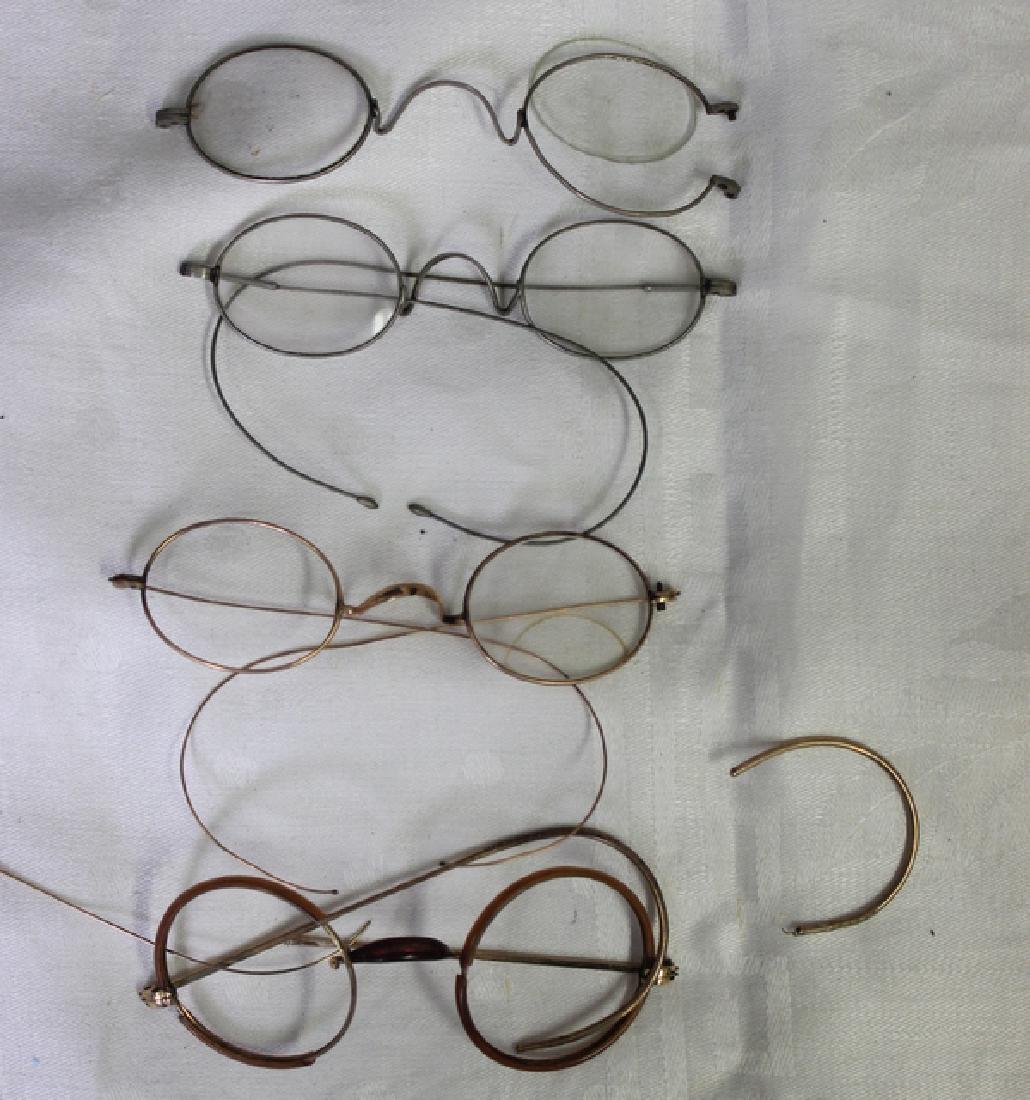 Vintage Eyeglasses & Parts: Goldfinch Auctions can ship this lot in-house.