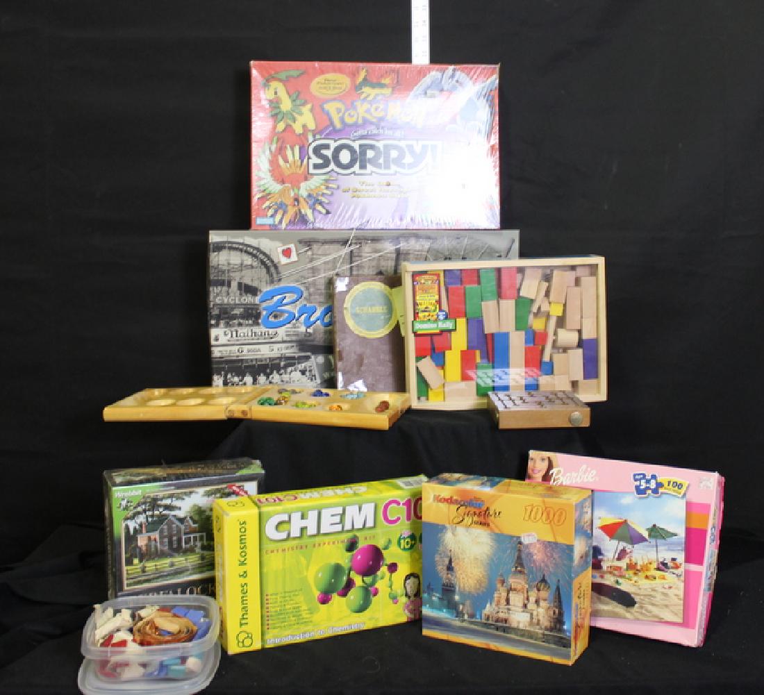 Games & Puzzles: Property of Tama Janowitz. Goldfinch Auctions can ship this lot in-house.