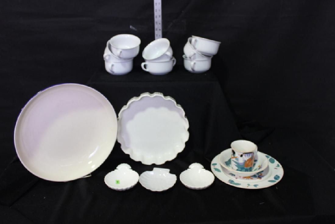 White Serving Pieces & Childs Set (1 of 3)