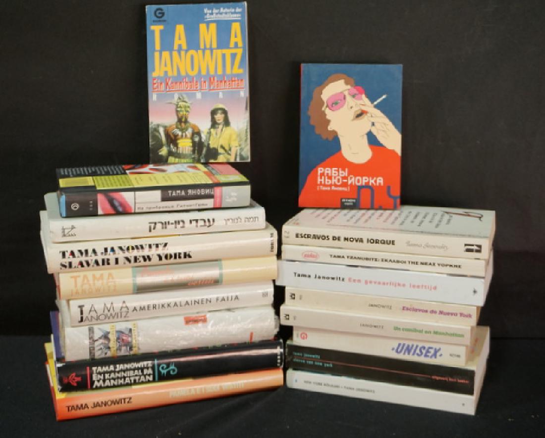 Tama janowitz books image