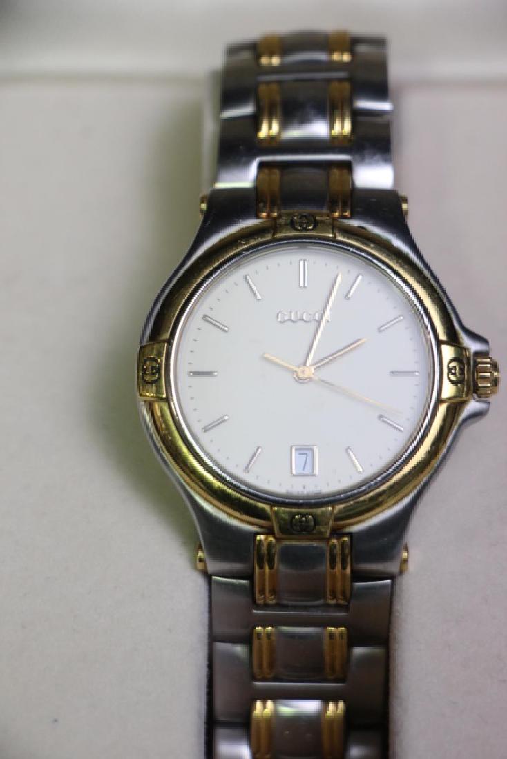 Gucci Men's Watch Two Tone Stainless & 18KGP (1 of 2)