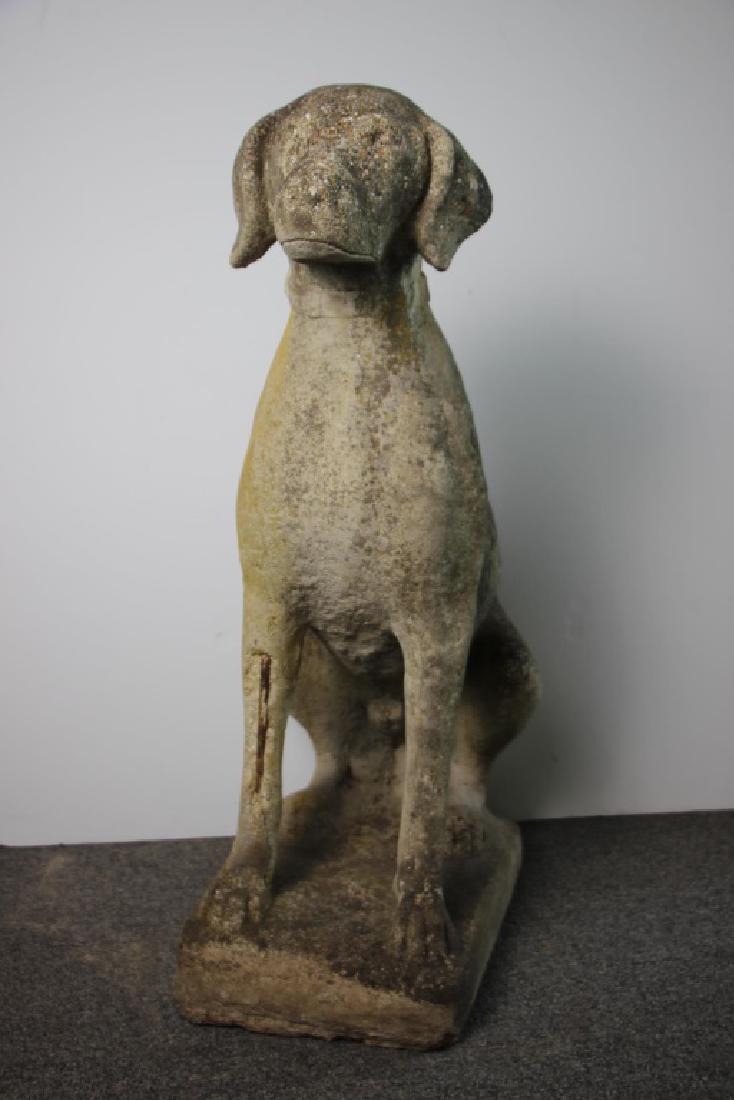 Lifesize Dog Garden Statue (1 of 4)