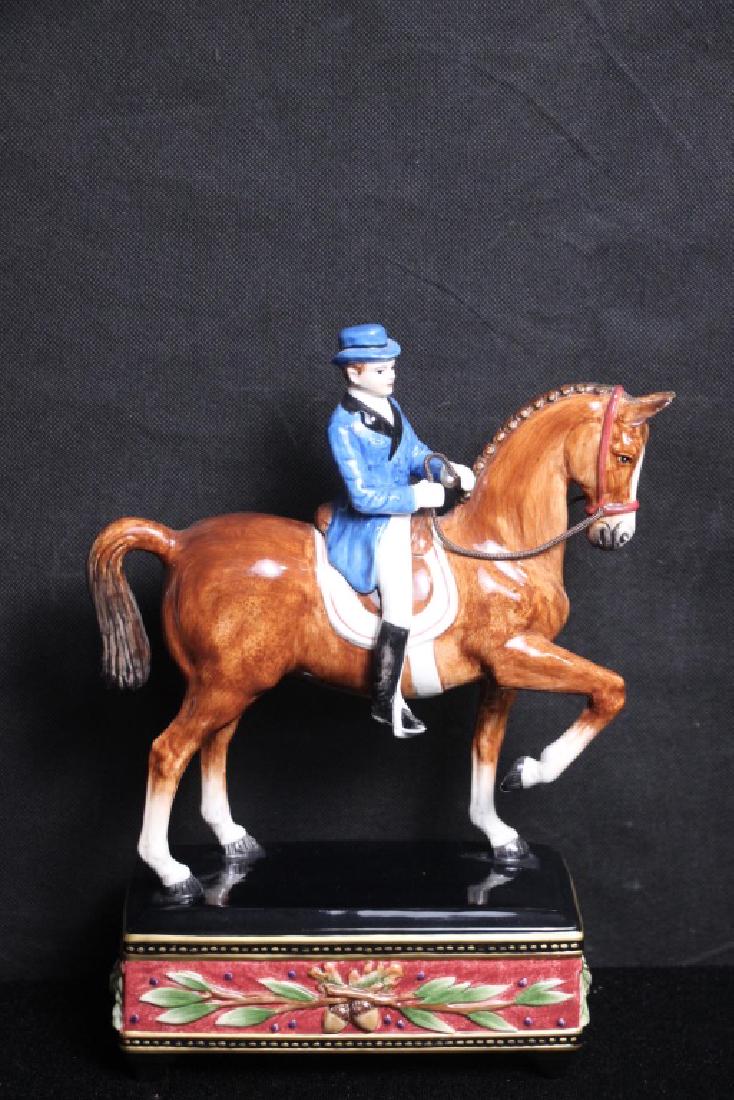 Horse & Rider Figurine Fitz & Floyd (1 of 4)