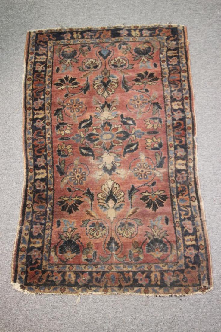 Hand Knotted Middle Eastern Rug (1 of 4)