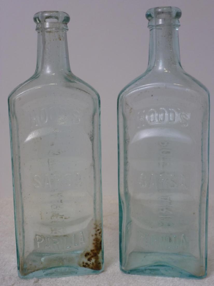 Hoods Sarsaparilla Antique Bottle (2)