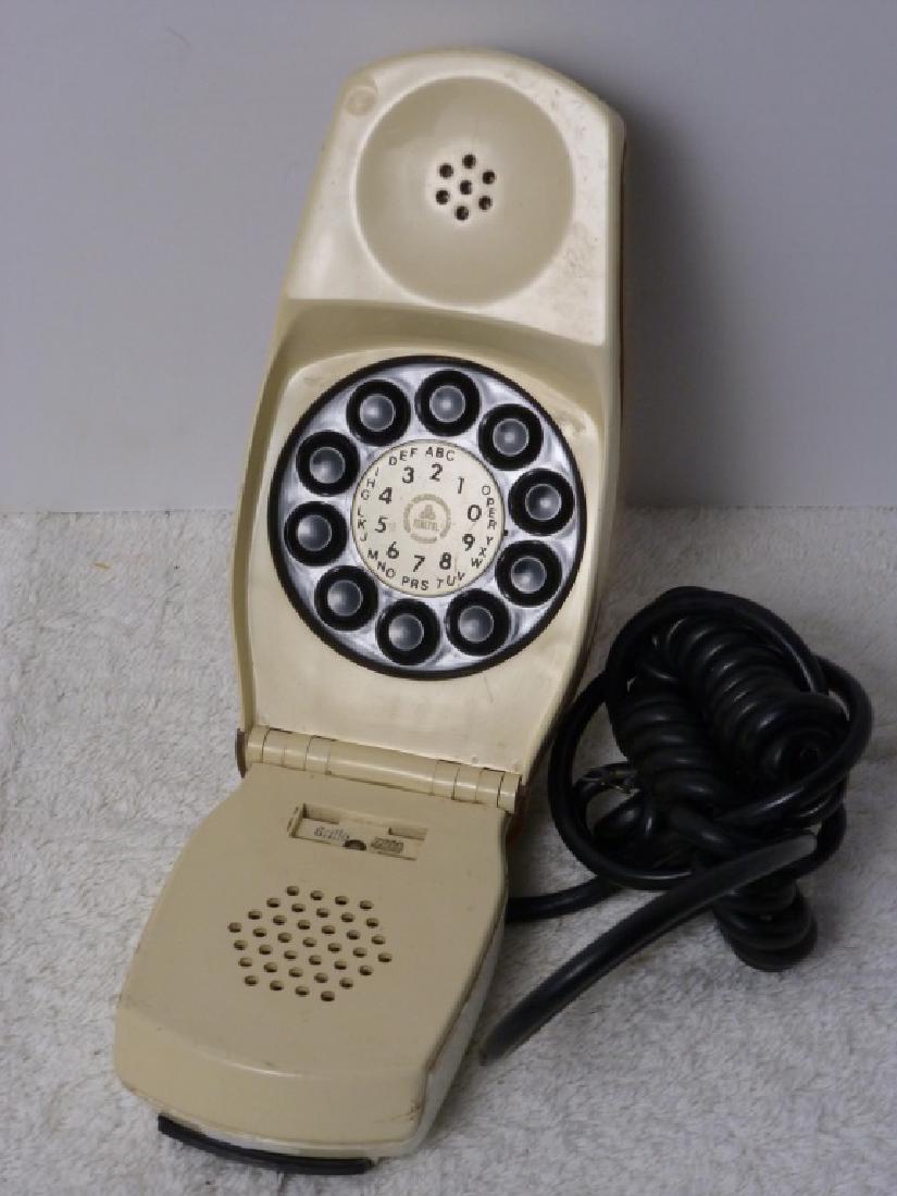 Vintage Phone the "Original Flip Phone": Grillo, Made in Italy. Plastic see-through top. 6 inches long.