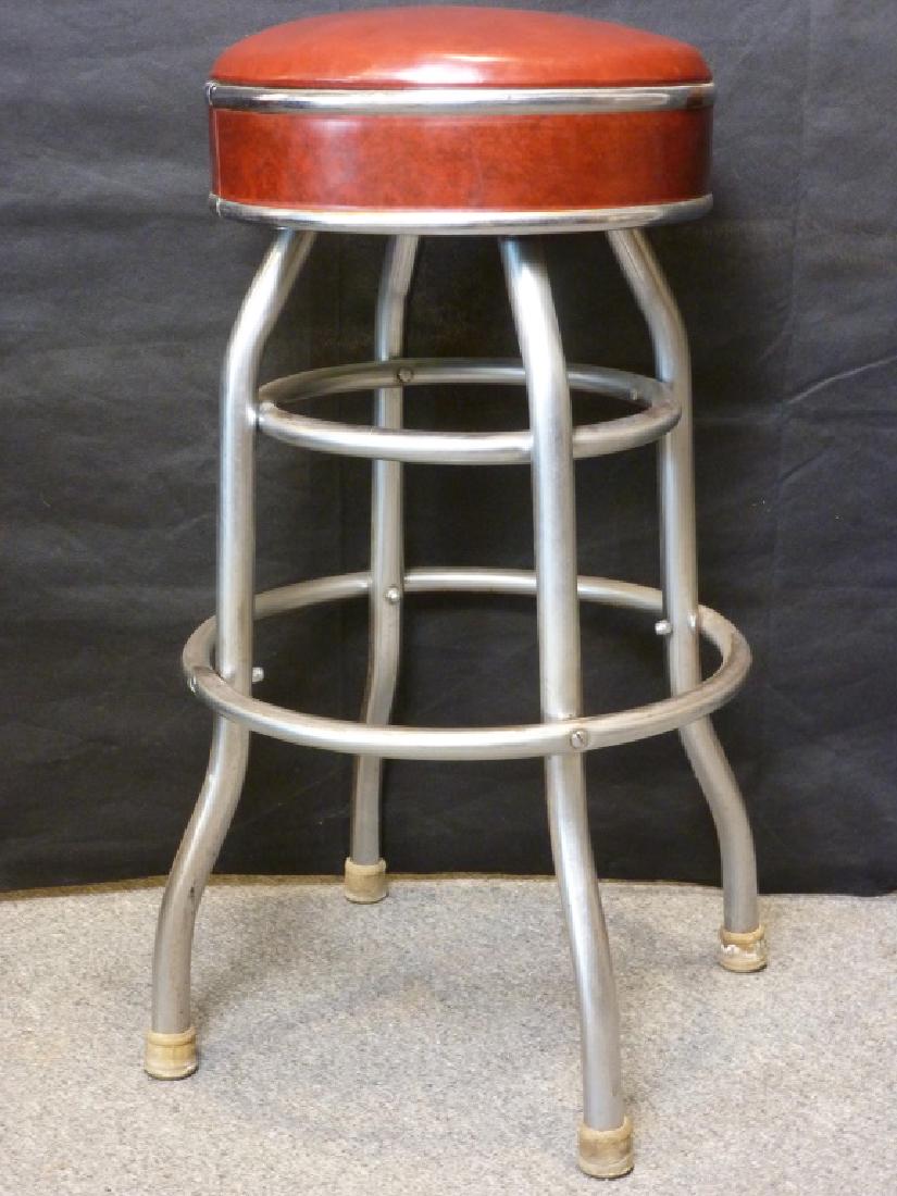 Bar / Counter Stool 1950's: 29.5h inches. #VintageStool