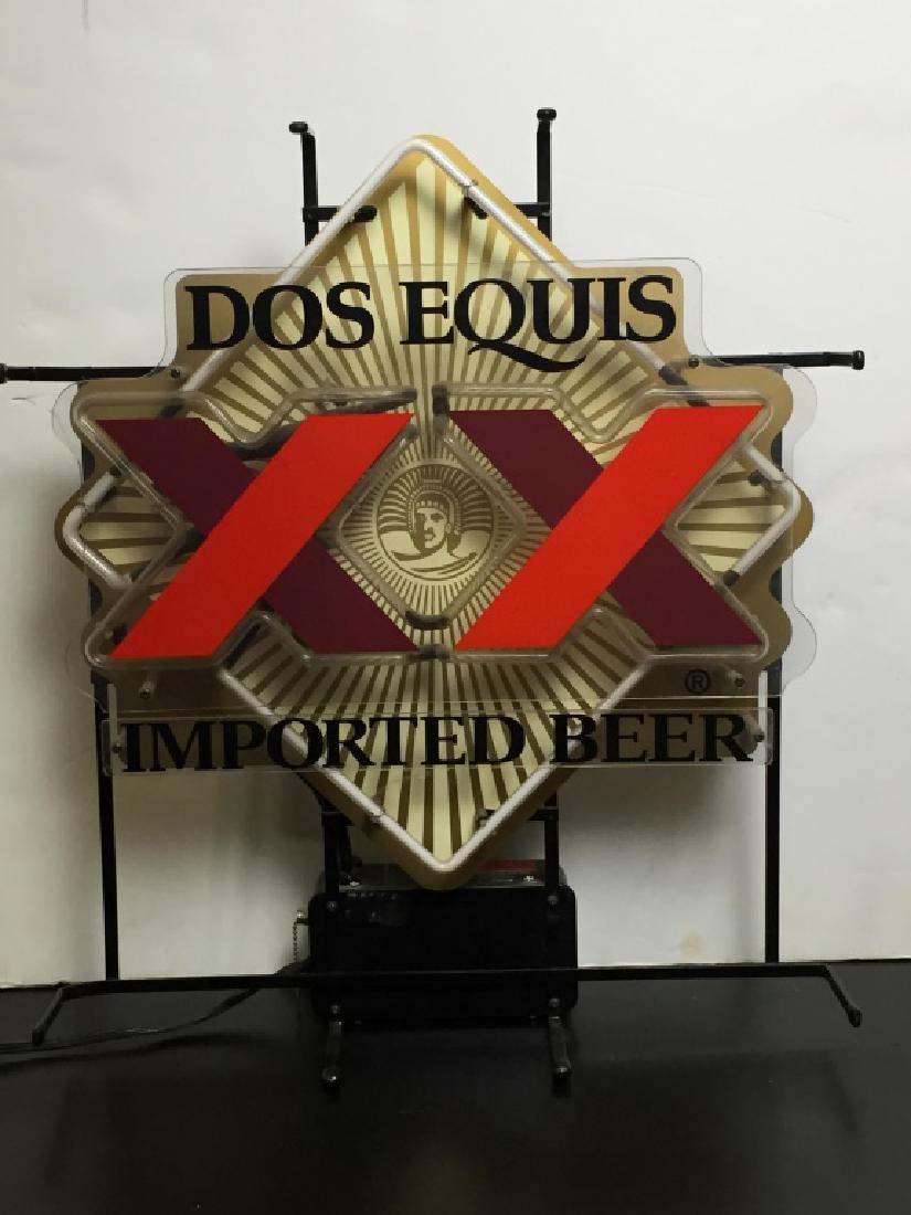 Dos Equis Imported Beer Neon Sign