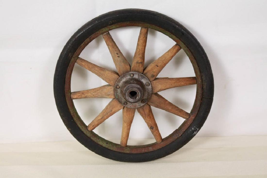 Wood Small Wagon Wheel: 10 D inches. #WagonWheel