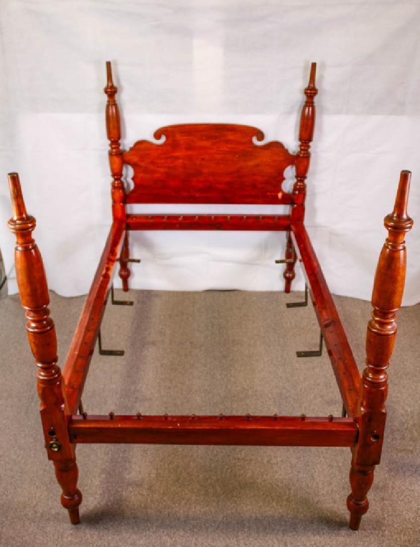 Late 1700s / Early 1800s 4 Post Rope Bed