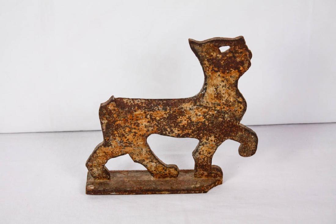 Vintage Cast Iron Cat Boot Scraper