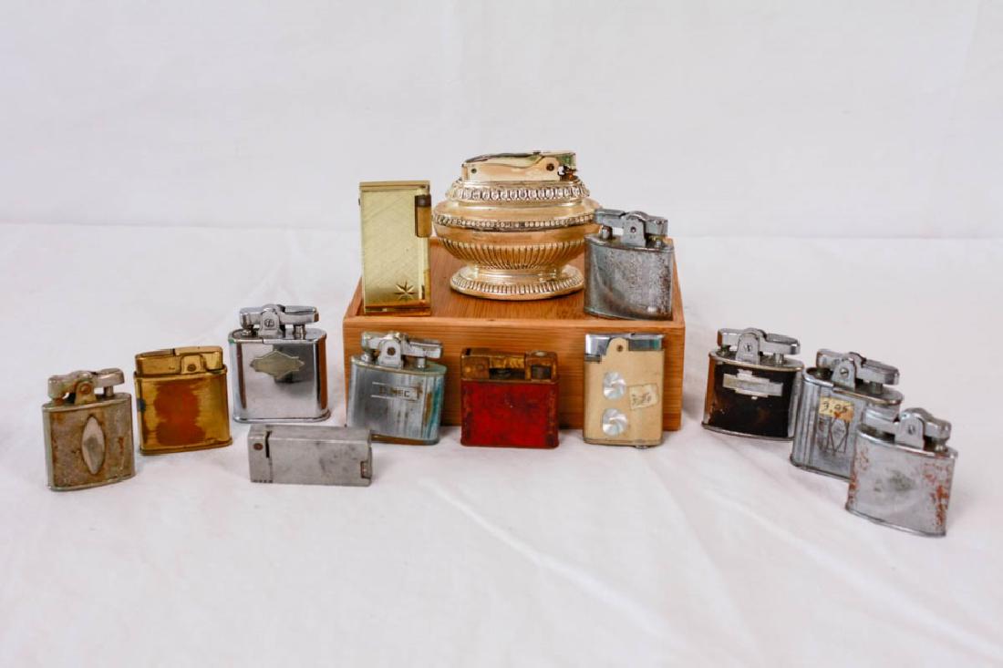 Vintage Lighters (13): Including 7 Ronson, Gibson, Modern Light, Prince Gardner & other unmarked lighters. #VintageLighters #Ronson #ModernLight