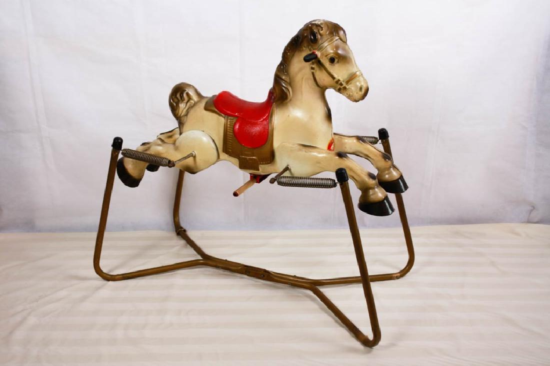 mobo metal rocking horse