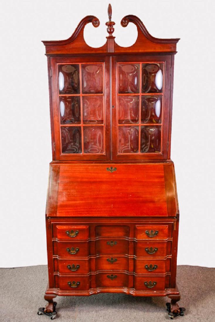 Maddox Colonial Mahogany Secretary Desk Jun 09, 2019 Goldfinch