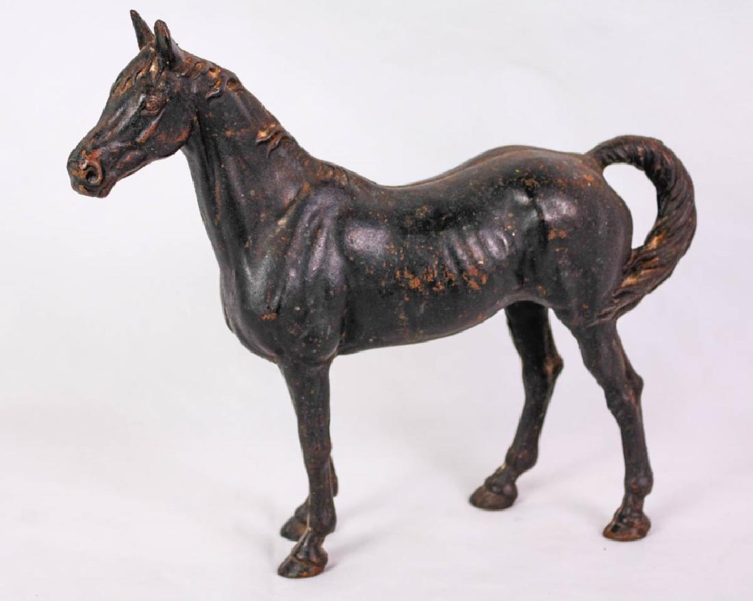 Cast Iron Horse Doorstop (1 of 5)