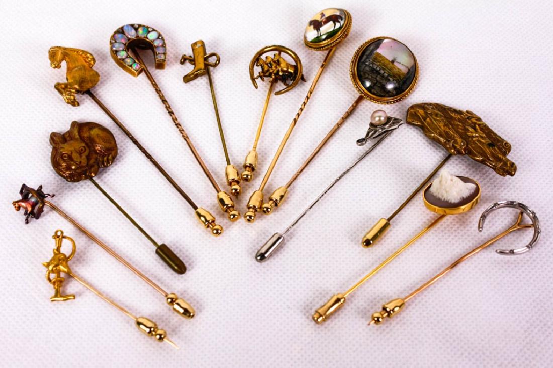 Collection of Equestrian Lapel Pins (13) (1 of 7)
