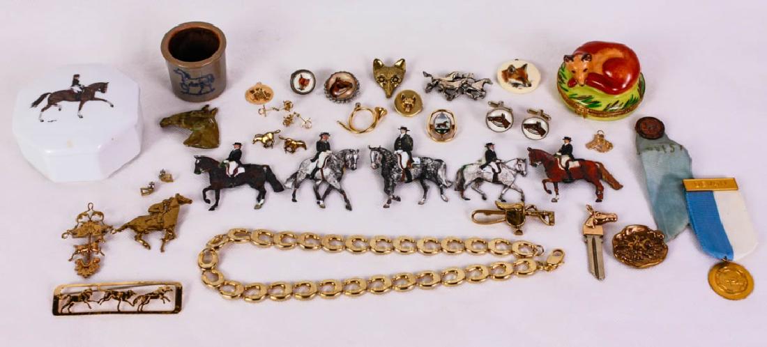 Collection of Equestrian Jewelry & Odds & Ends (1 of 10)