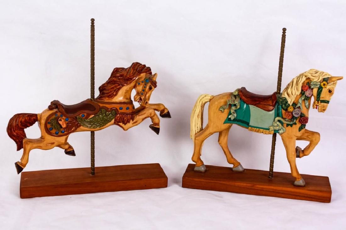 Hand Carved Carousel Horses by Jerry Reinhardt (2) (1 of 10)