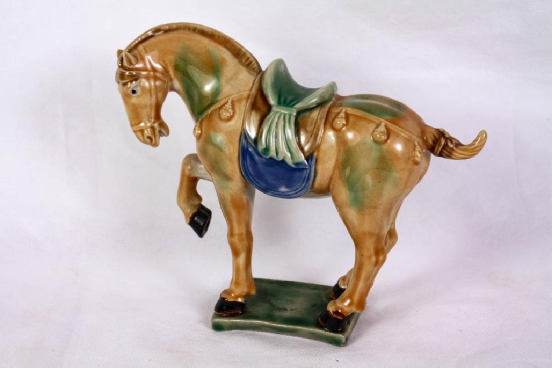 Tang Style Chinese Ceramic Horse (1 of 5)