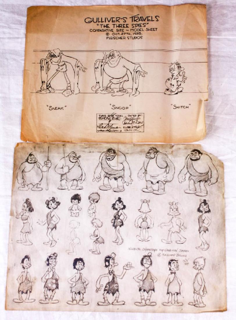 Studio Drawings from Fleischer Studios 1939 (2) (1 of 6)