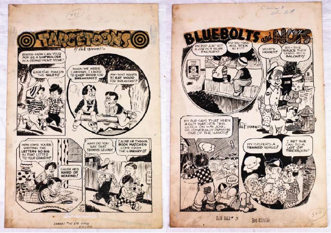 Target Toons & Blue Bolt 1947 by Milt Hammer (1 of 14)