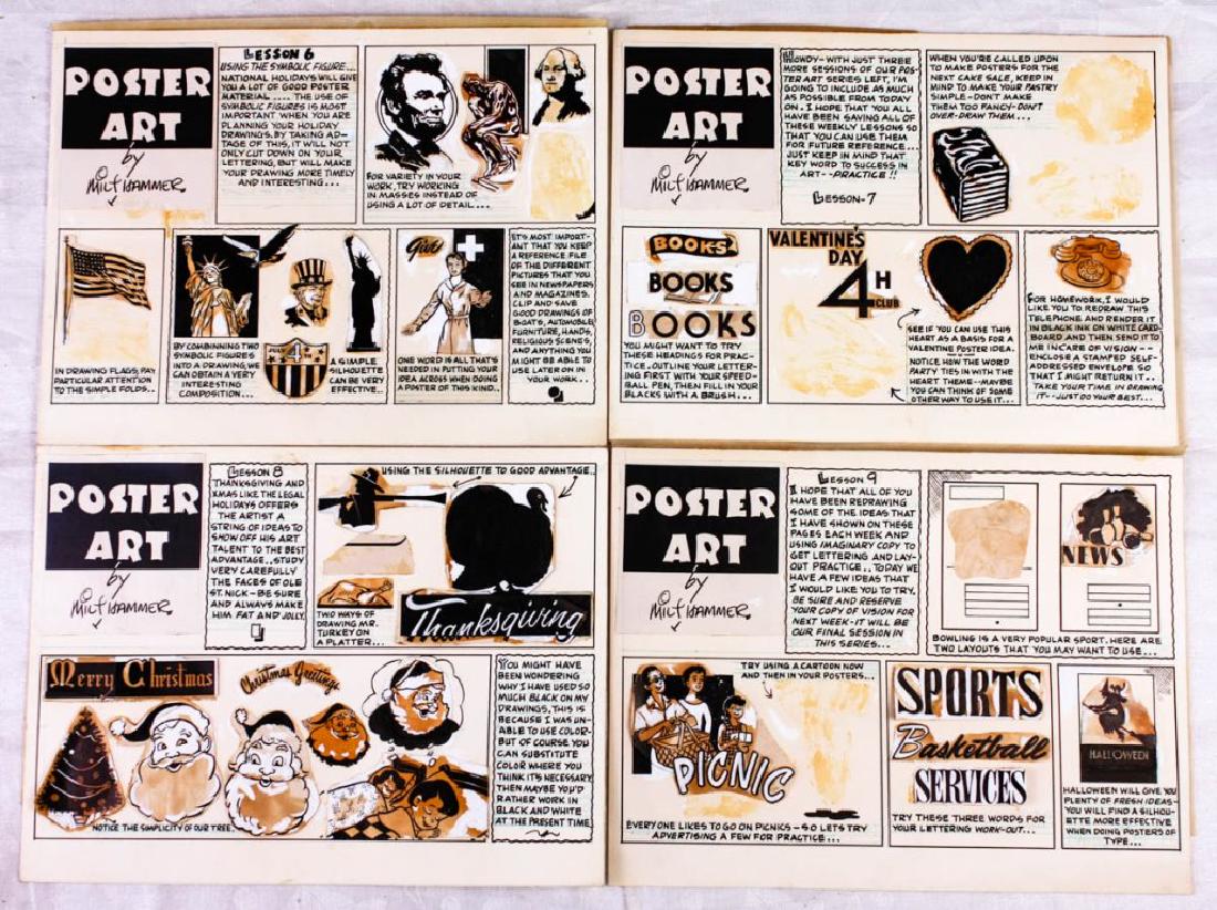 Poster Art Lessons by Milt Hammer (4) (1 of 6)