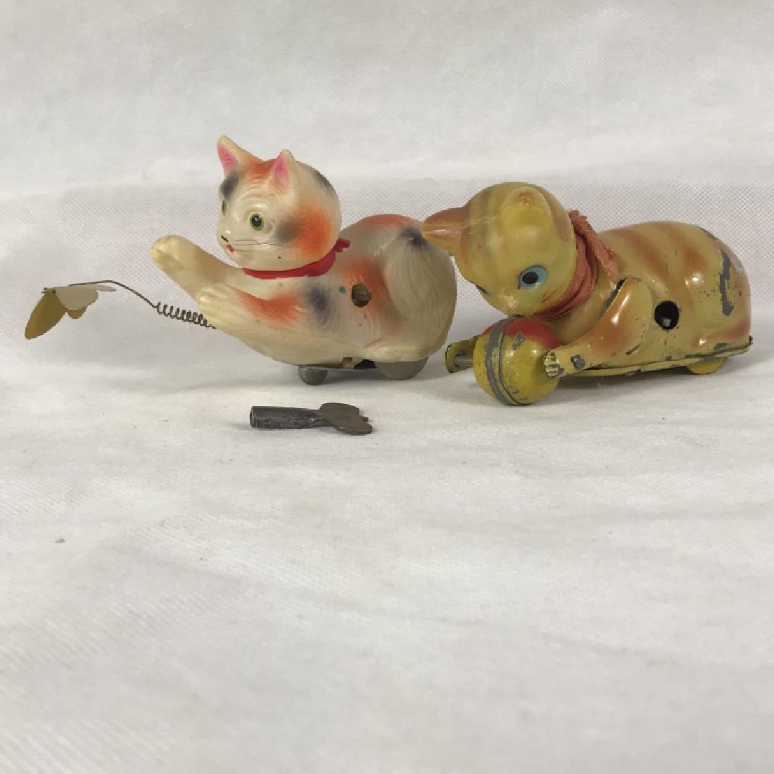 Cat Wind-Up Toys (2) w/Key (1 of 10)