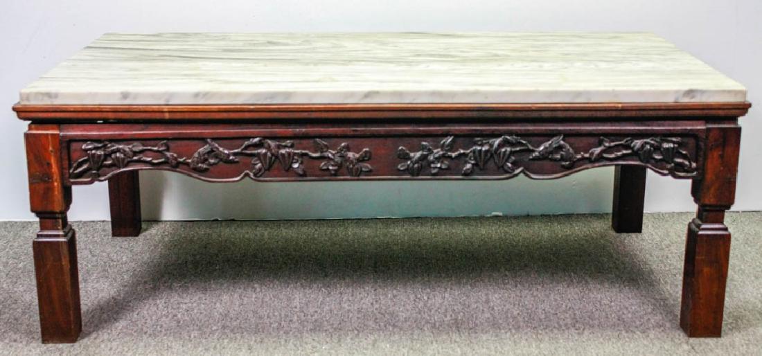 Marble Top Coffee Table (1 of 5)
