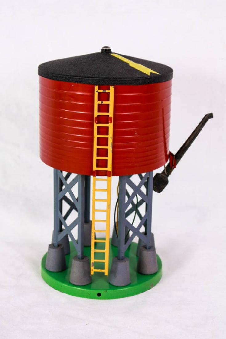 Am. Flyer 596 Water Tower: Marked American Flyer mfg by The AC Gilbert Co. #ACGilbert #AmericanFlyer