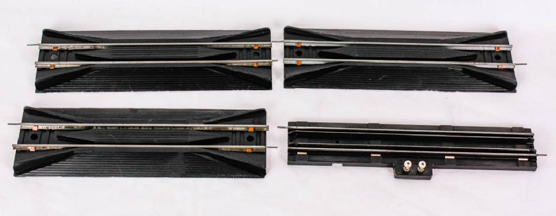 American Flyer Terminal Track & Rerailers 4pcs.: 4 pieces total. Marked American Flyer mfg. by The AC Gilbert Co. #ACGilbert #AmericanFlyer