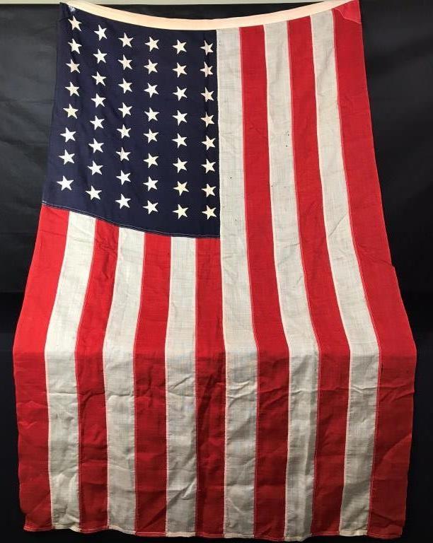 48 Star Wool Flag Sewn Stars (1 of 5)